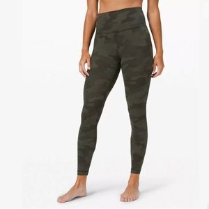 Lululemon Align Yoga Pants - Camo Dark Olive